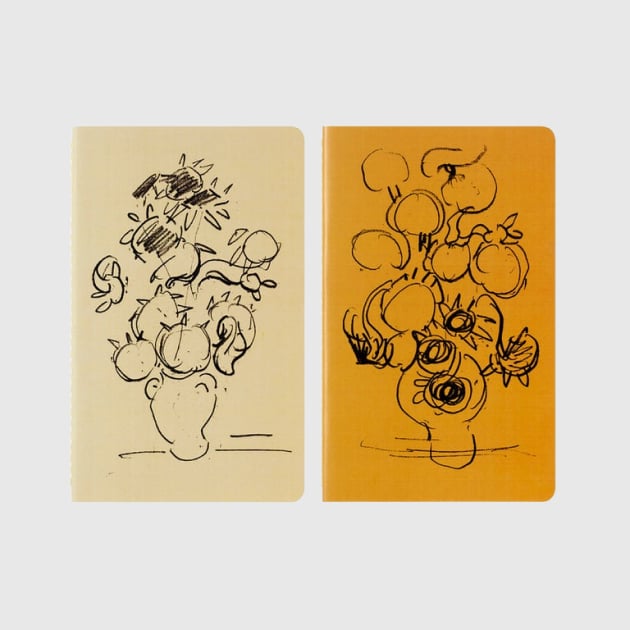 Van Gogh Collection Cahier Notebook Set Large